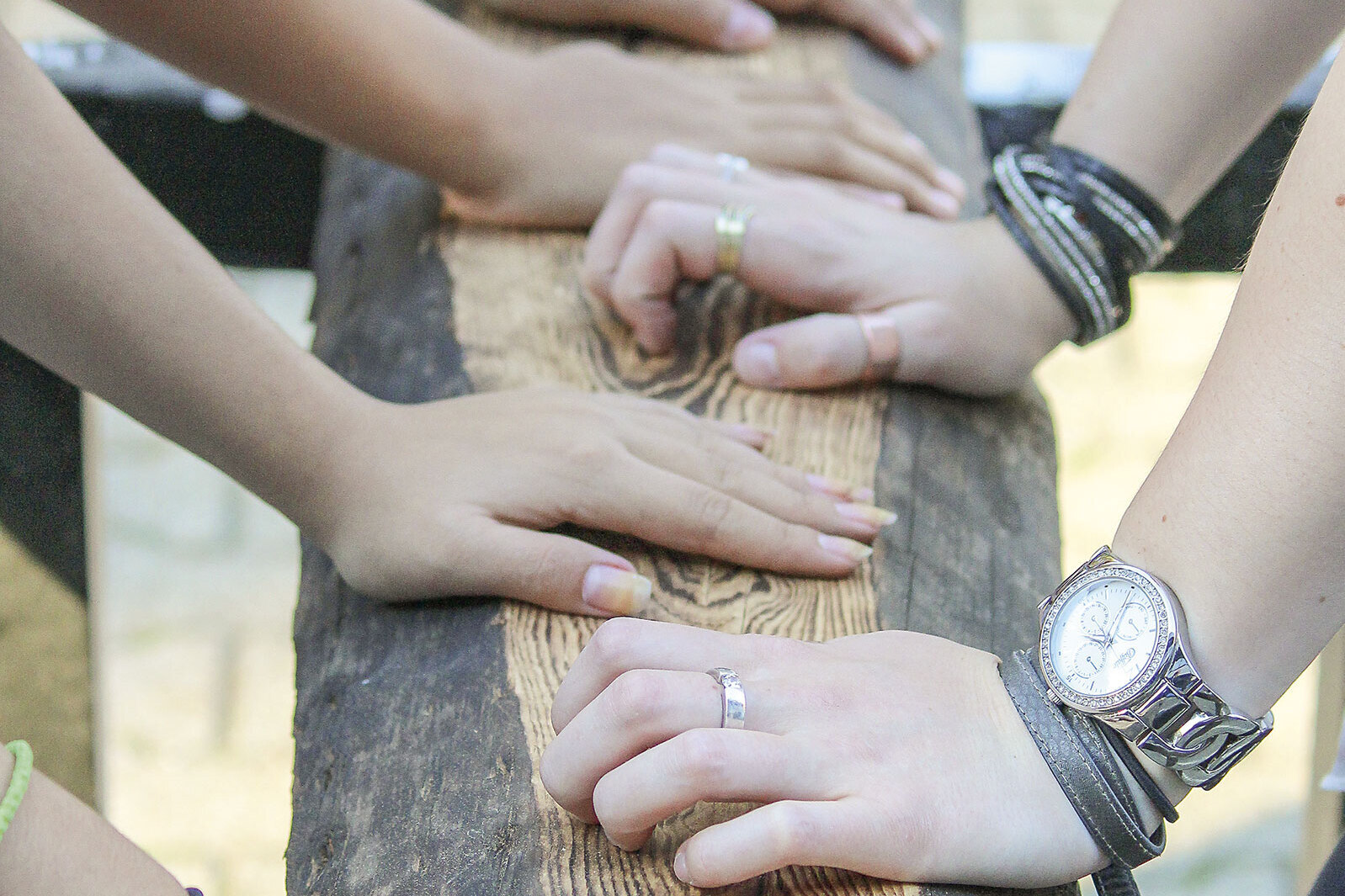 Gemeinschaft erleben, auch dies war ein Aspekt des Kunstprojekts