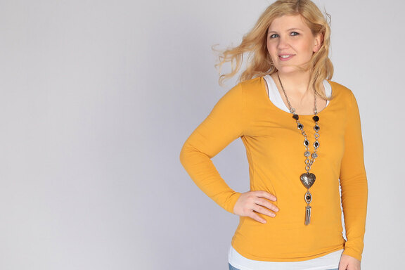 Singer-Songwriterin Miriam Schäfer, musikalischer Kopf der "Stiftung Creative Kirche", ist die Stimme beim Konzert am Freitagabend