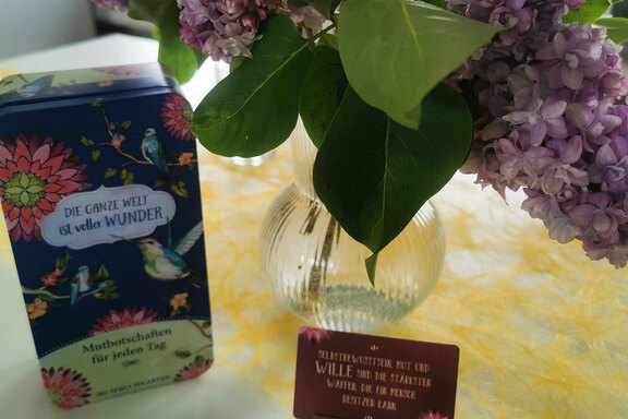 Auch kleine Details sorgten für eine schöne Atmosphäre des Willkommens!