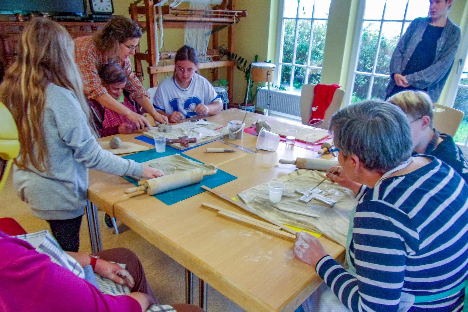 Kreativ und inklusiv: das Kreuze-Projekt im Friedenshort Heiligengrabe