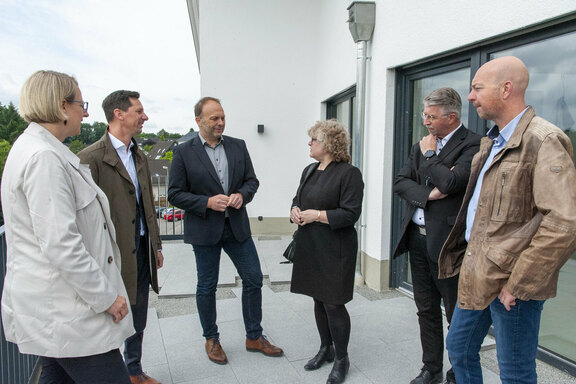 Baustellenbesichtigung  