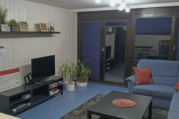 Die Räume sind ansprechend gestaltet ...