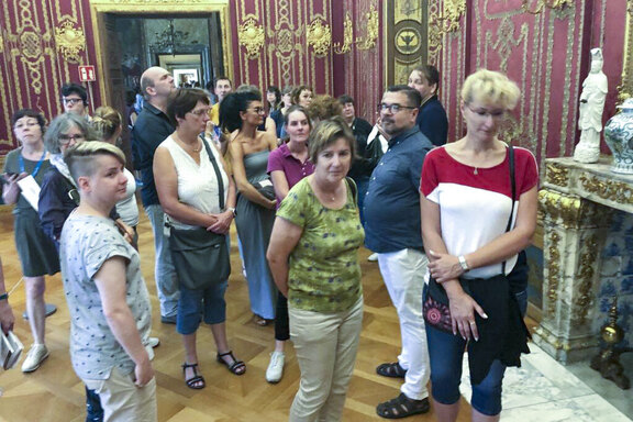 ... erfuhr die Gruppe viele interessante Details