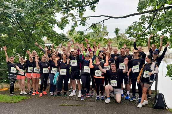 Das Friedenshort-Lauf-Team