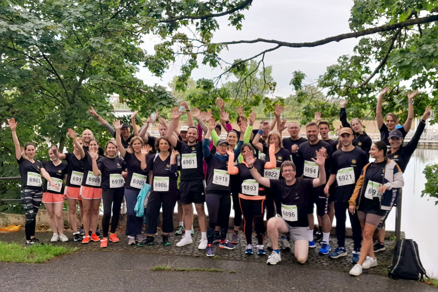 Das Friedenshort-Lauf-Team