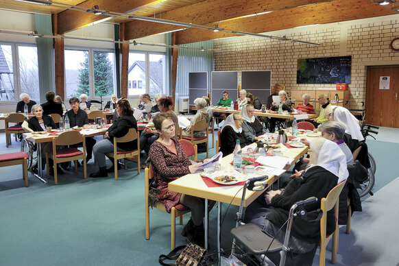 Weihnachtsfeier Pflegewohnbereich 2024