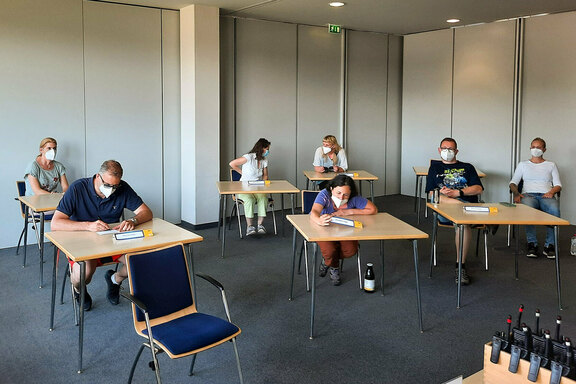 Auch theoretische Kenntnisse wurden vermittelt