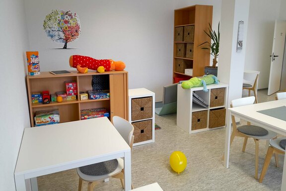 Hier gibt es viel Platz zum Spielen