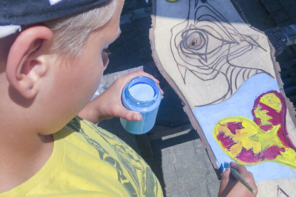 Impressionen vom Kunstprojekt