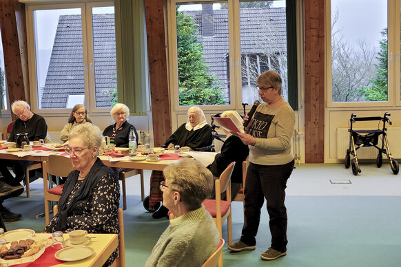 Weihnachtsfeier Pflegewohnbereich 2024