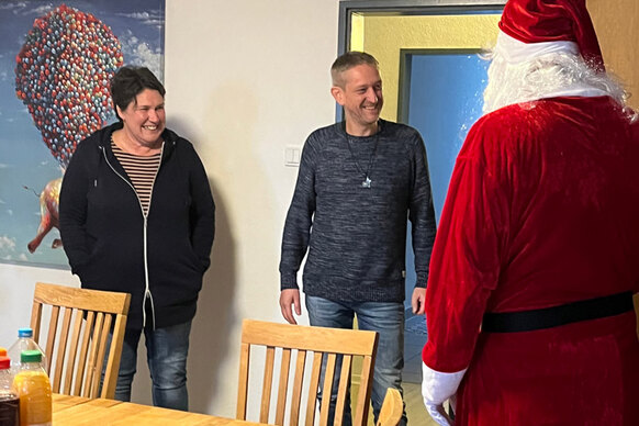 Der Nikolaus kommt in die Wohngruppen!