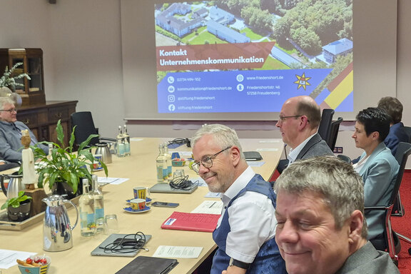 Sitzungsimpressionen mit den Teilnehmenden