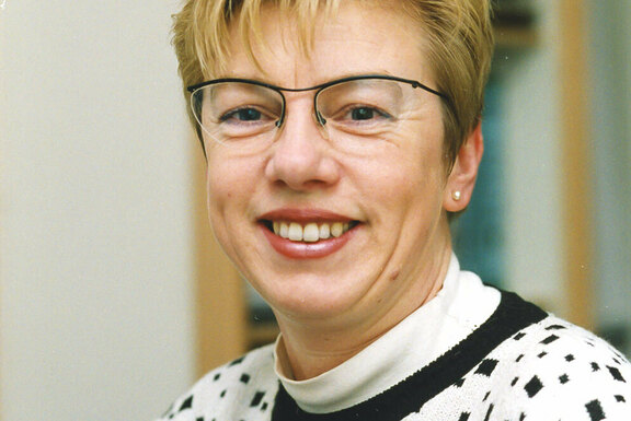 Im Büro im Jahr 2000