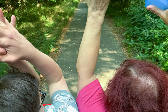 Die Elektro-Rikscha kommt gut an