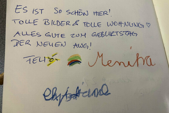 158x Kunst in der AWG Retzowstraße