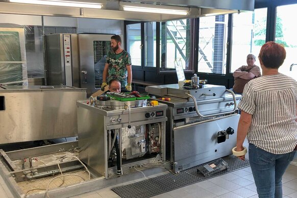 Rückbau der Zentralküche in Öhringen Rückbau der Zentralküche in Öhringen