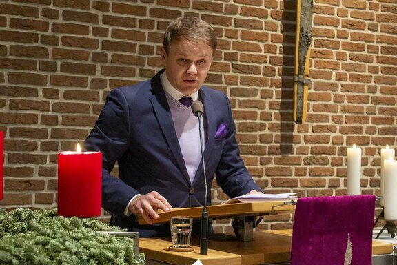 David Cziudaj, Regionalleiter West, dankte allen Mitarbeitenden