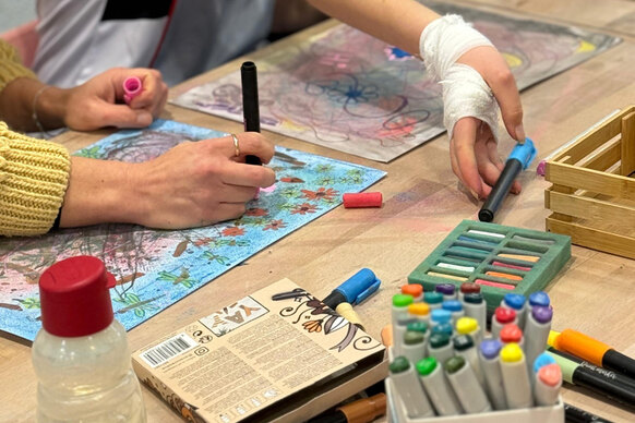 Impressionen Kunstprojekt