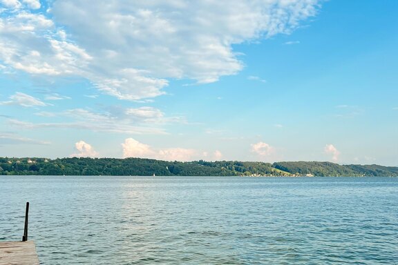 Tolle Aussicht über den Starnberger See Tolle Aussicht über den Starnberger See