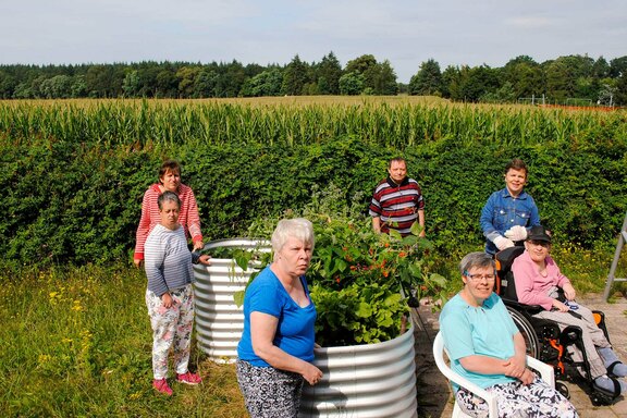 Impressionen vom Hochbeet