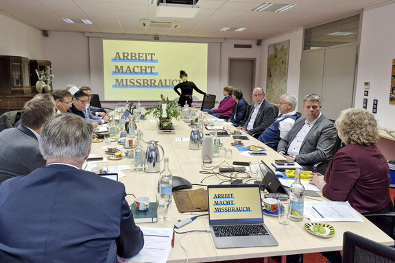 Sitzungsimpressionen mit den Teilnehmenden