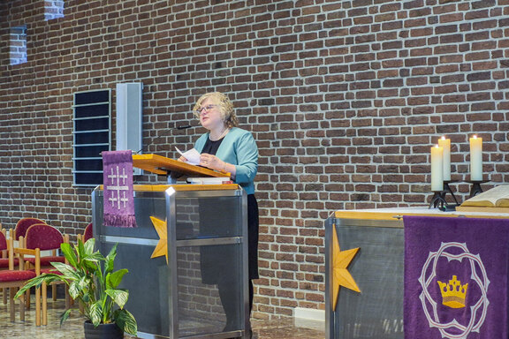 Impressionen aus der Andacht mit Einführung