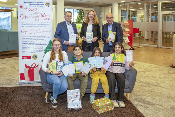 Vorstellen der Weihnachtswunschaktion  