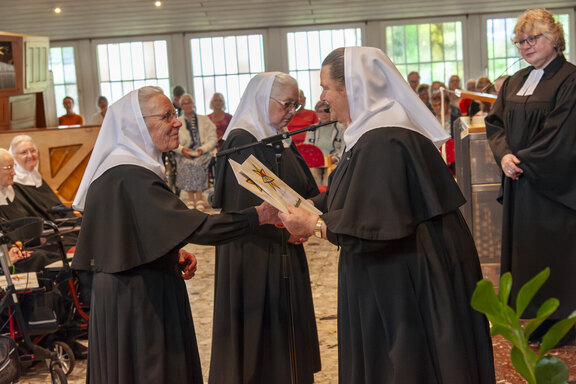 Gottesdienst mit Jubilarinnenehrung
