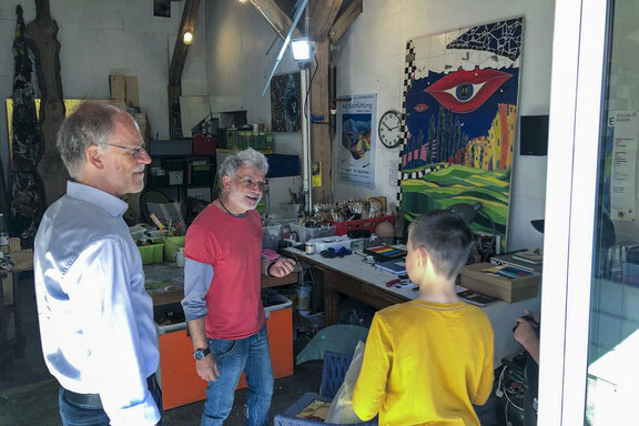 Impressionen vom Kunstprojekt