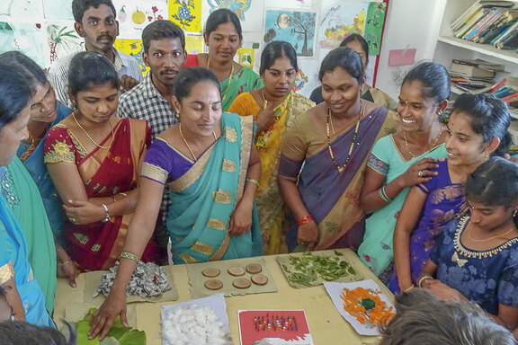 In Stationen wurden die Ergebnisse des Sinnen-Projekts präsentiert