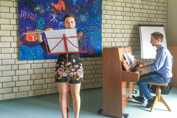 Einen Kanon von Johan Pachelbel gab es zum Auftakt