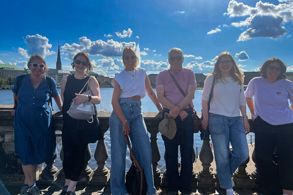 Der Ausflug war von bestem Wetter begleitet