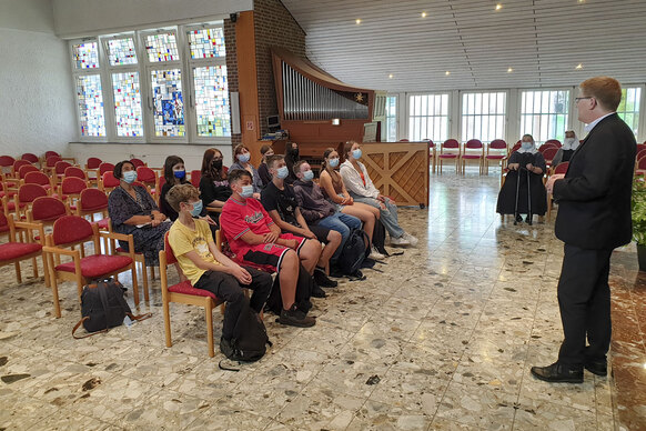 In der Kirche