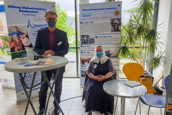 Stand ist aufgebaut