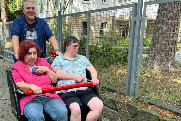 Die Elektro-Rikscha kommt gut an  