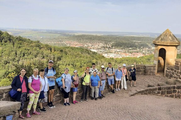 Das bereitet Freude: gemeinsam eine wunderbare Aussicht genießen