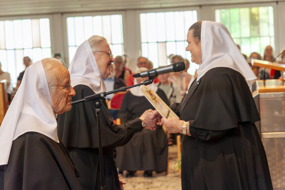 Gottesdienst mit Jubilarinnenehrung