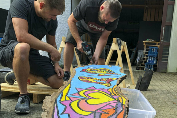 Impressionen vom Kunstprojekt