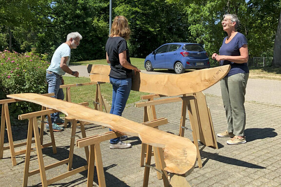 Impressionen vom Kunstprojekt