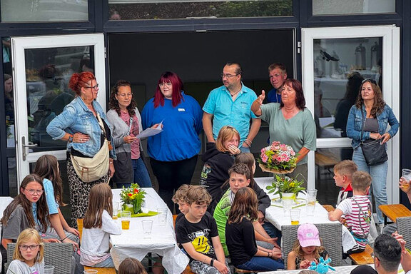 Am Ende erhielten alle Gruppen einen Preis für die Teilnahme an den Spielen