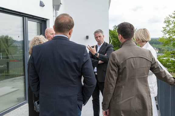 Baustellenbesichtigung