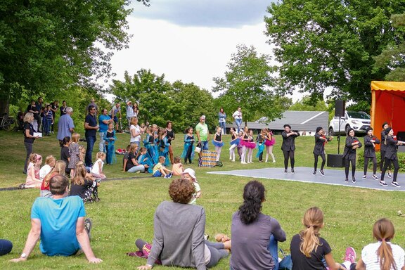 Vorführung der Tanzschule