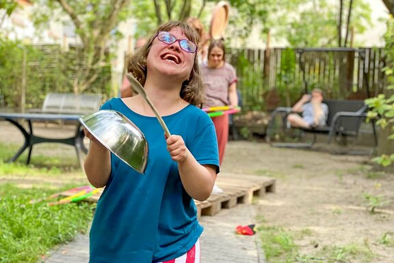 Freude und Fröhlichkeit war Kennzeichen des dreigeteilten Festes