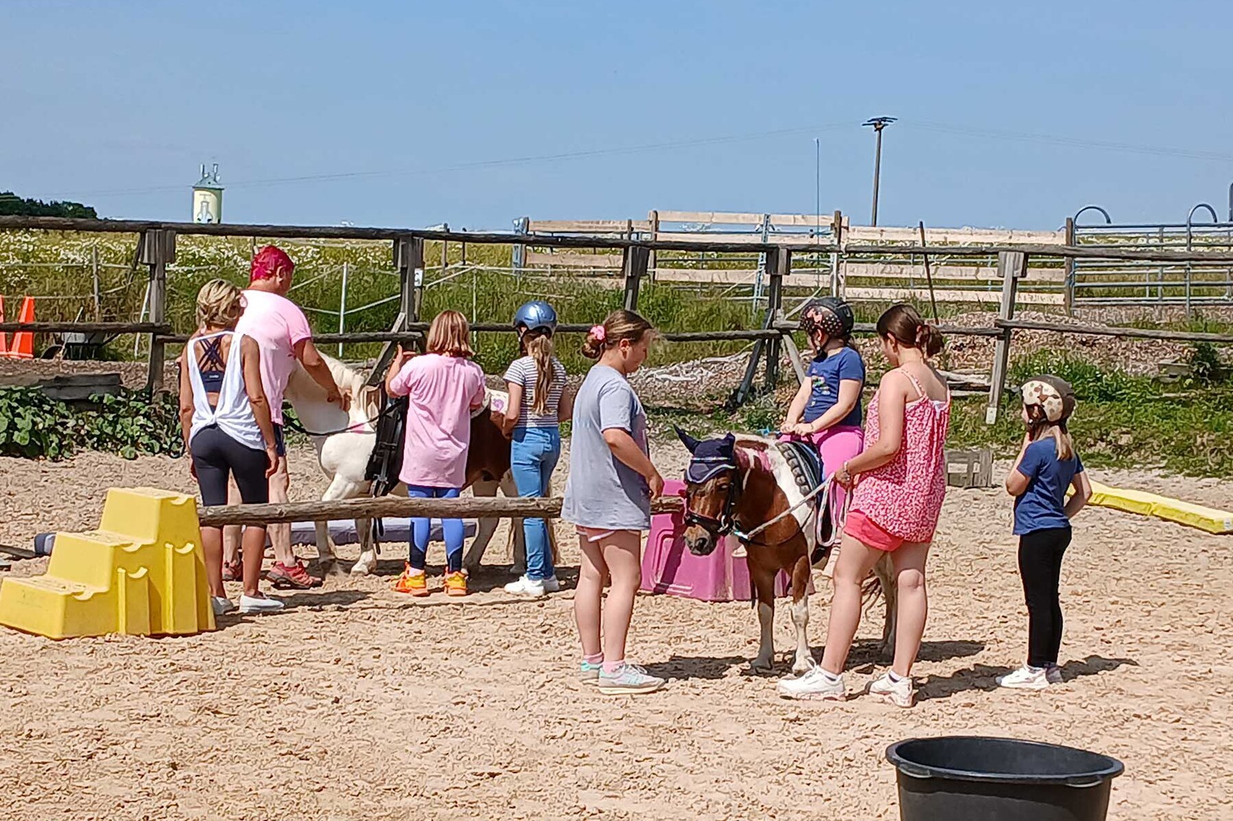 Schöner Nachmittag auf der Hotte-Hueh-Farm