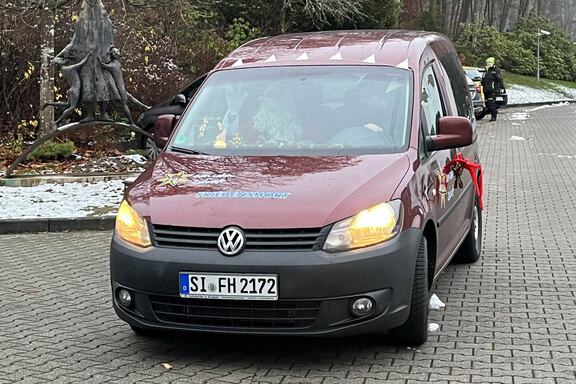 Der Nikolaus kommt in die Wohngruppen!