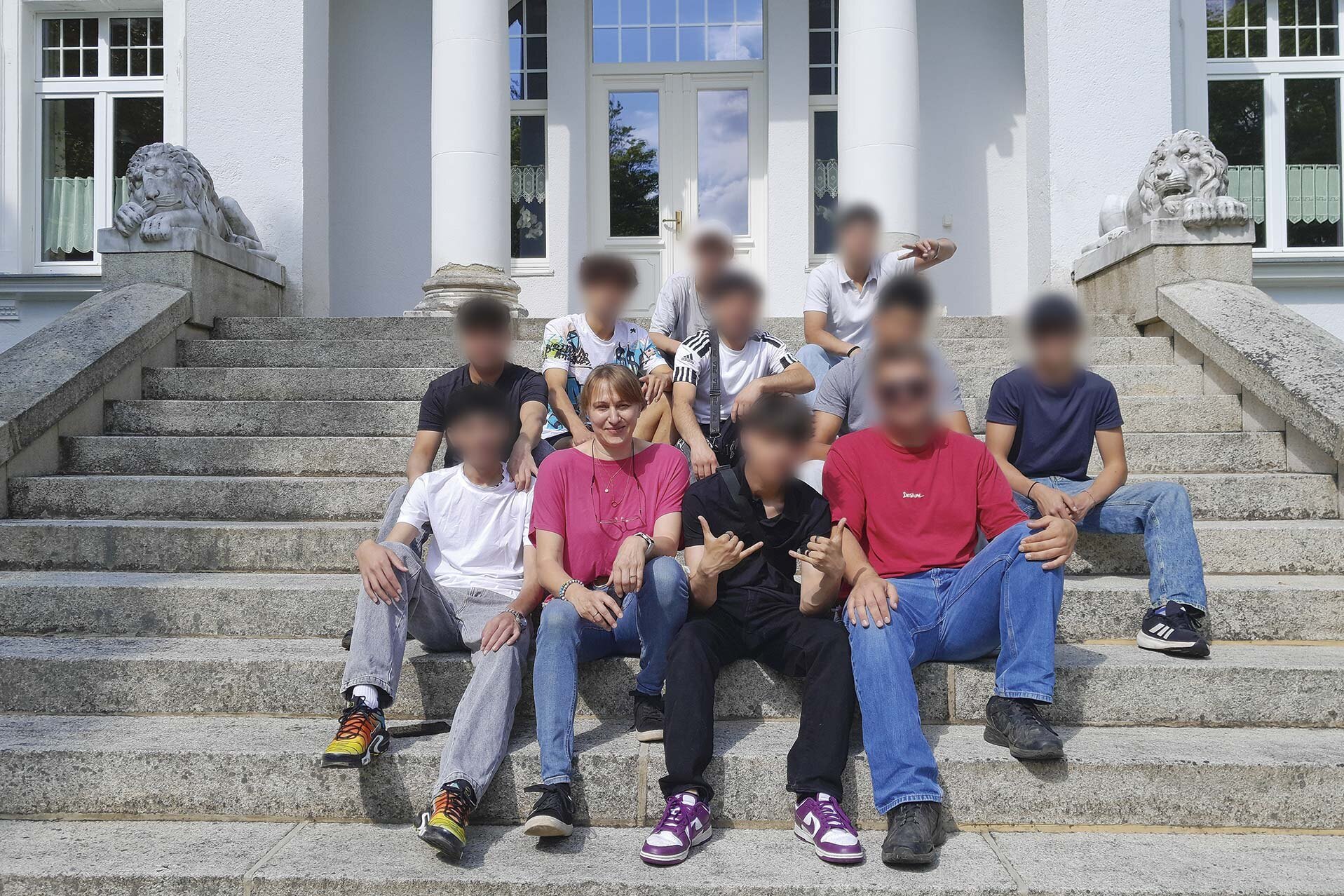 Die Wohngruppe 5B aus Öhringen verbrachte eine tolle Zeit in Mehltheuer