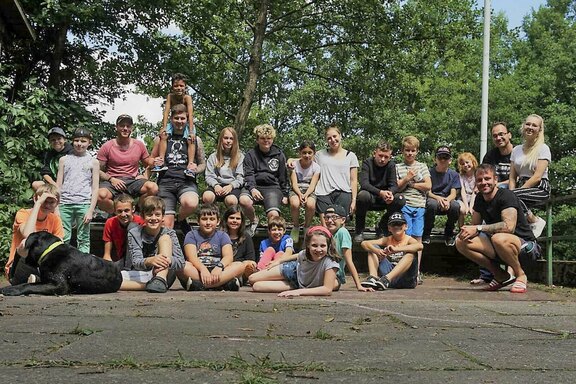 Das Outdoor-Wochenende hat allen sehr gefallen