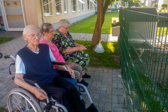 Dafür wurde auch eine Bank aufgestellt Dafür wurde auch eine Bank aufgestellt