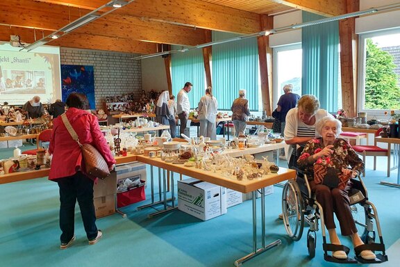 Sommerflohmarkt im Friedenshort Sommerflohmarkt im Friedenshort