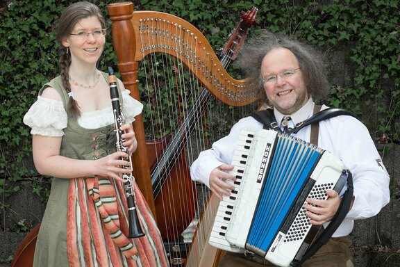 Vanessa Feilen und Andreas Schuss sind die "Original Giebelwälder"